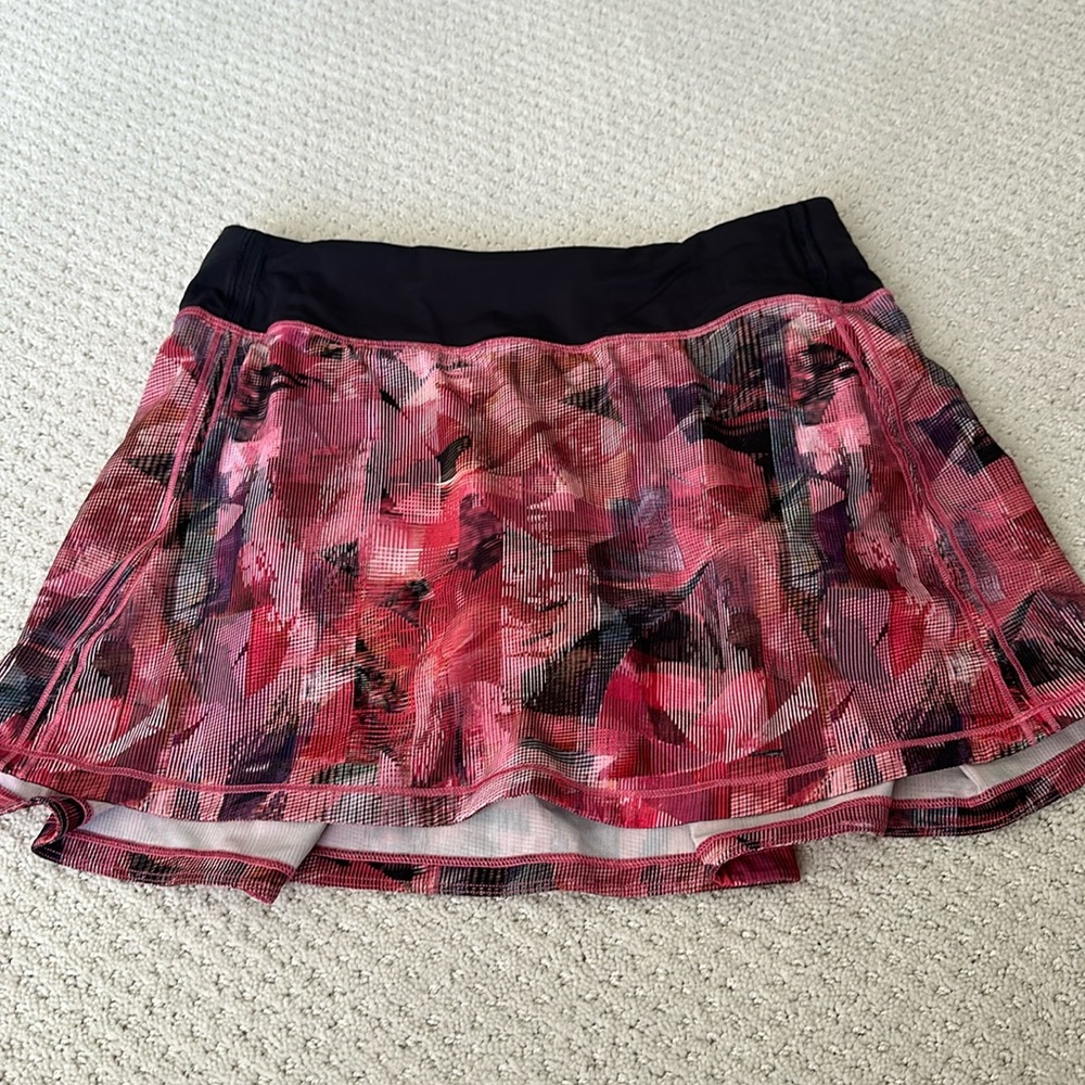 Lululemon Pace Rival mid rise skirt, *long, size 6